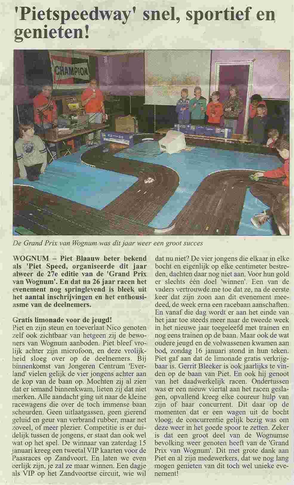 Krantenartikel